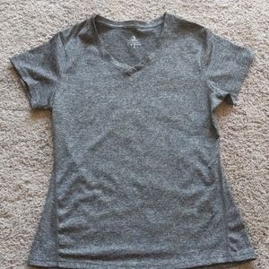 ⭐5 for $20⭐ Gray heather short sleeve exercise top